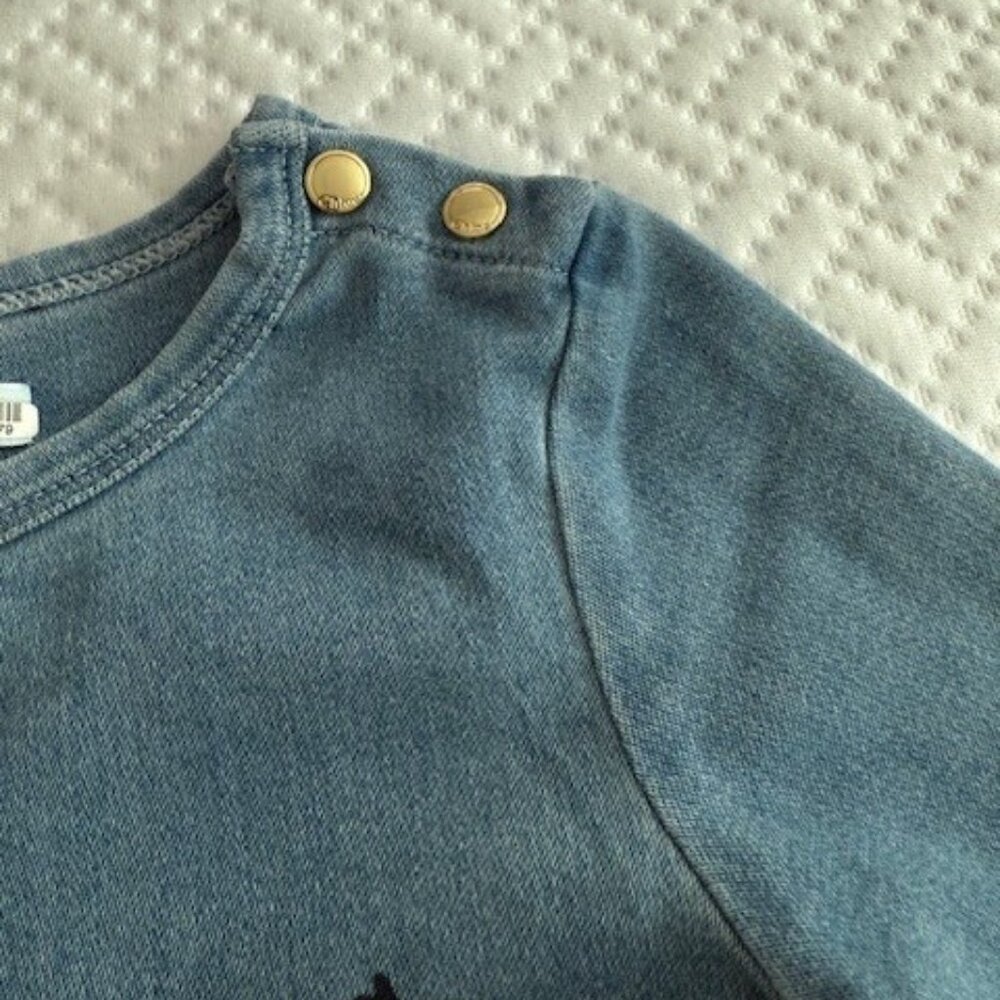 Chloe Denim Horse Dress - Picture 5 of 7